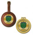 Polo logots Chervo : Badge mtal/cuir